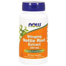 NOW Foods, Stinging Nettle Root-Extrakt, 250 mg, 90 Veg Capsuler