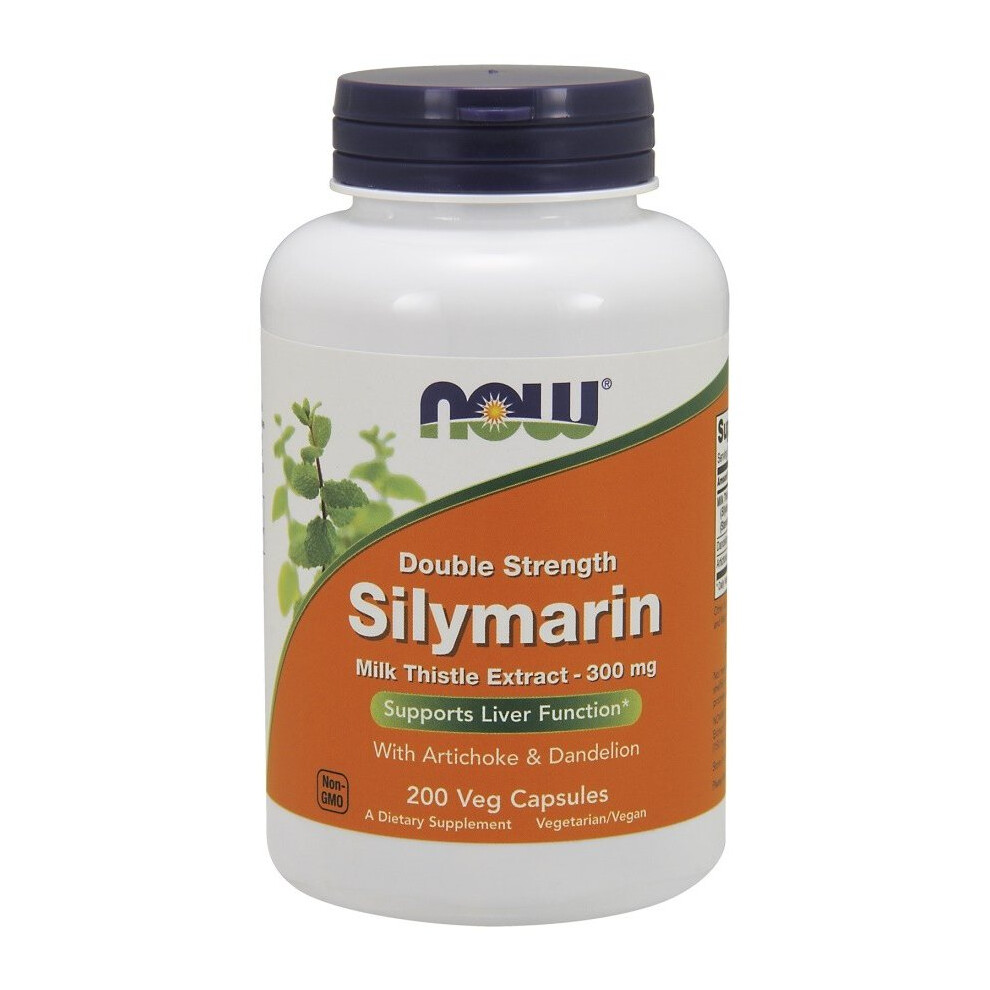 Now Foods Silymarin With Artichoke & Dandelion, 300Mg, 200 Vcaps