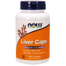 NOW Foods  Liver Caps - 100 caps