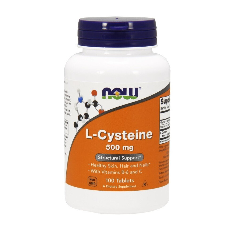 NOW Foods  L-Cysteine, 500mg - 100 tabs