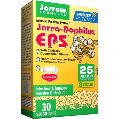 Jarrow Formulas, Jarro-Dophilus EPS, 25 Δισεκατομμύρια CFU, 30 Βεγέταριαν Φιάλες