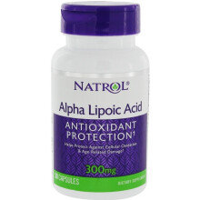 Natrol  Alpha Lipoic Acid, 300mg -  50 caps