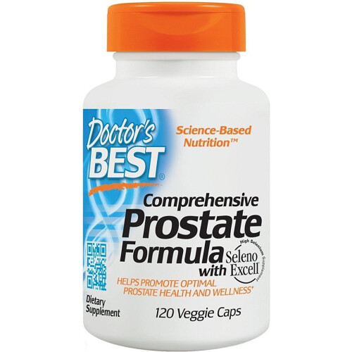 Doctor's Best Prostate Support with Saw Palmetto, Selenium, Lycopene - 120 Caps