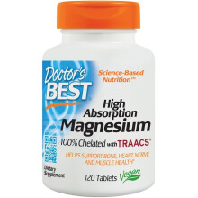 Doctor's Best, Magnezium, 120 tabletta (100 mg/ tabletta)