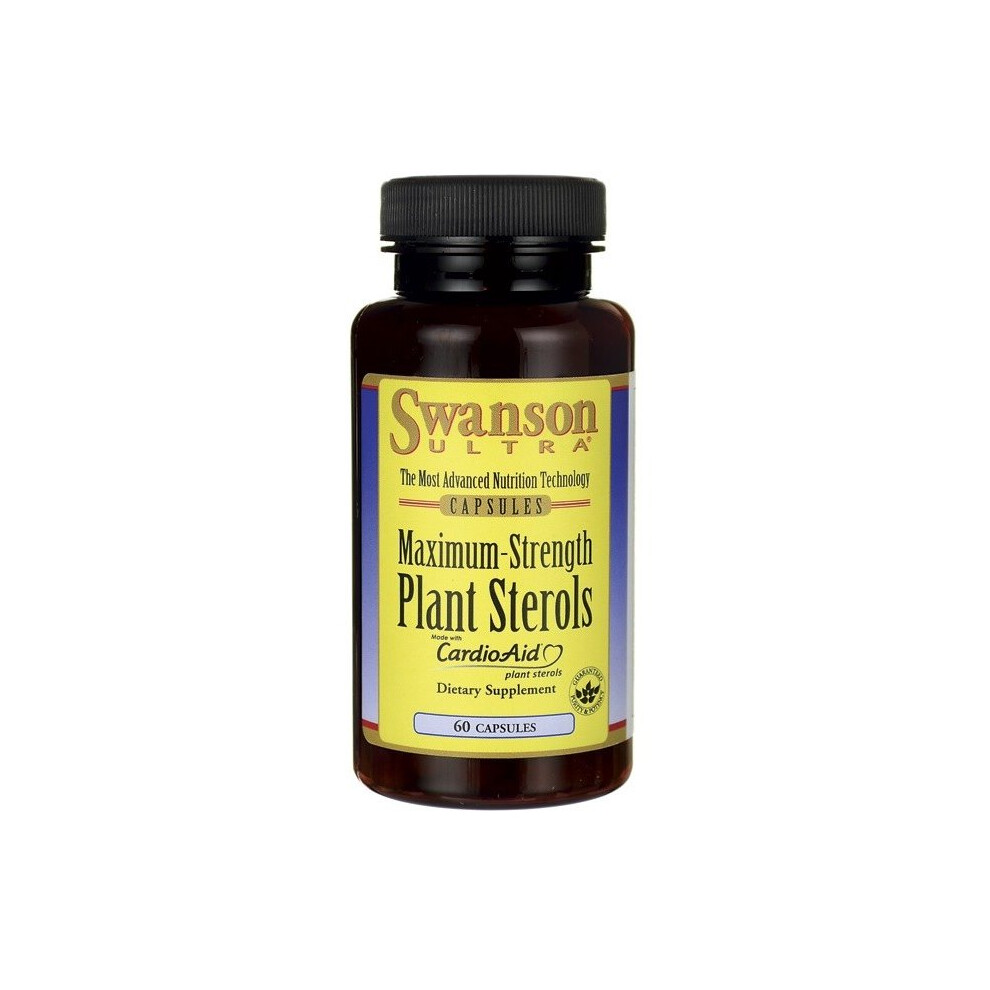 Swanson Plant Sterols Cardioaid, Maximum Strength - 60 Caps