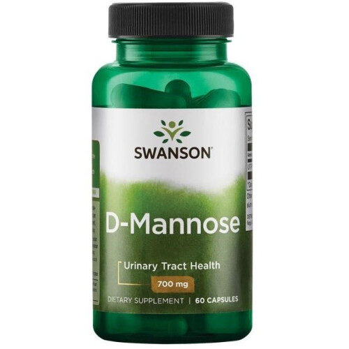 Swanson, D-Mannose, 700 mg, 60 Gélules