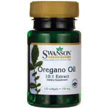 Swanson Oregano-Öl 10:1 Extrakt, 150mg - 120 Weichkapseln