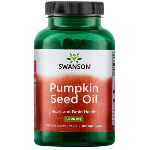 Swanson, Kürbiskernöl, 1.000 mg, 100 Softgels