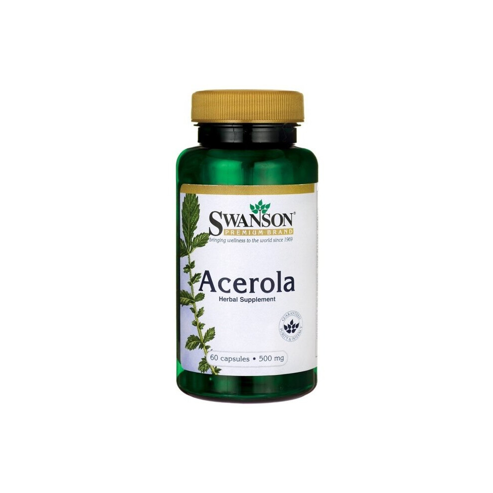 Swanson Acerola, 500Mg - 60 Caps