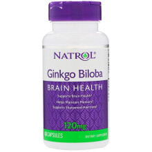 Natrol  Ginkgo Biloba, 120mg - 60 caps