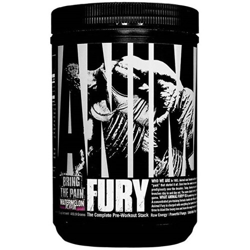 Universal Nutrition  Animal Fury, Blue Raspberry, 491g