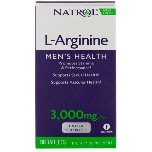 Natrol Natrol  L-Arginine, 3000mg  - 90 tabs