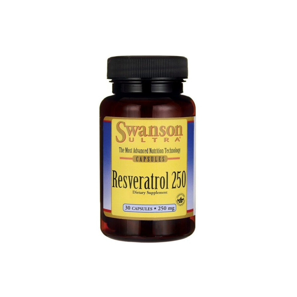 Swanson Resveratrol, 250Mg - 30 Caps