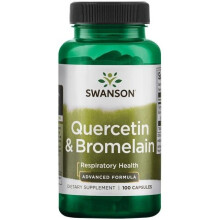 Swanson Quercetin & Bromelain - 100 caps