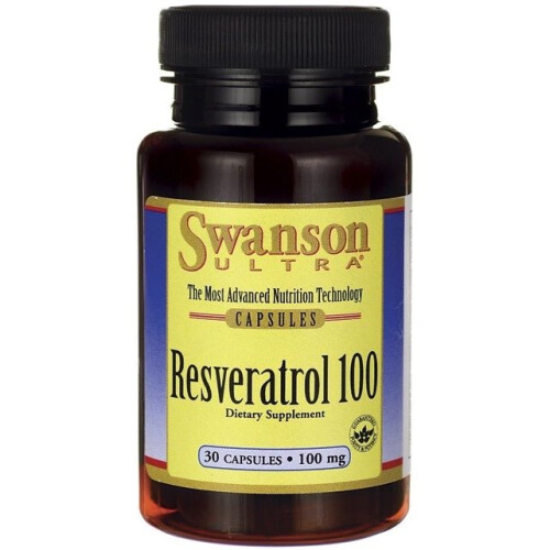 Swanson, Resveratrol, 100 mg, 30 Kapseln