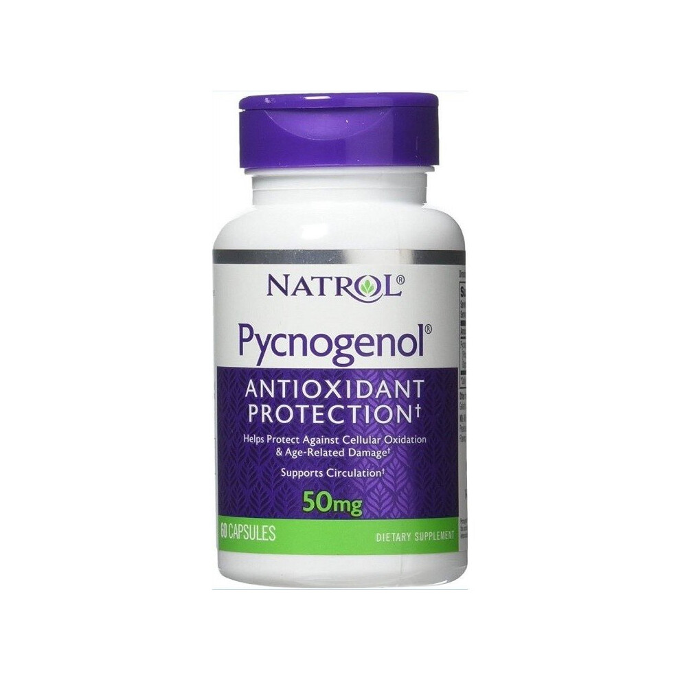 Natrol  Pycnogenol, 50mg - 60 caps 