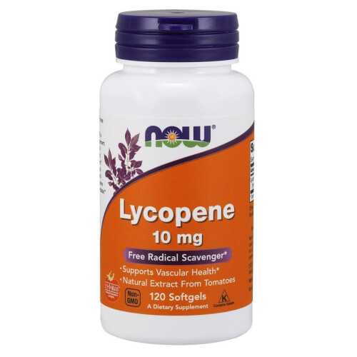 NOW Foods NOW Foods, Lycopen, 10 mg, 120 Softgels