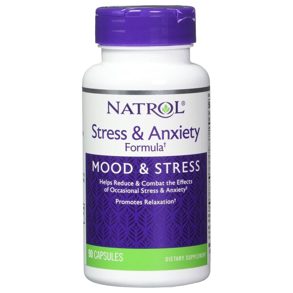 Natrol  Stress & Anxiety Formula - 90 caps