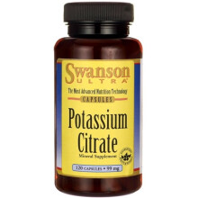 Swanson, Kaliumcitrat, 99 mg, 120 Kapseln