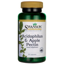 Acidophilus & Pectine de Pomme 90 Capsules Swanson Health Products