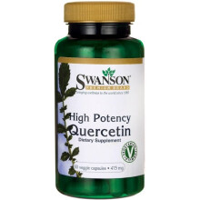 Swanson, Quercetin, Hochdosiert, 475 mg, 60 Vegetarische Kapseln
