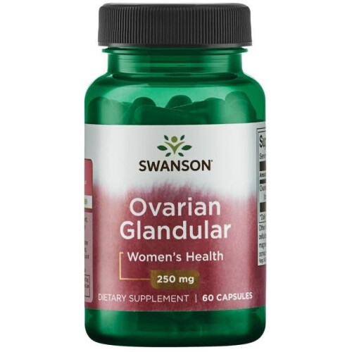 Swanson, Eierstock-Glandulär, 250 mg, 60 Kapseln
