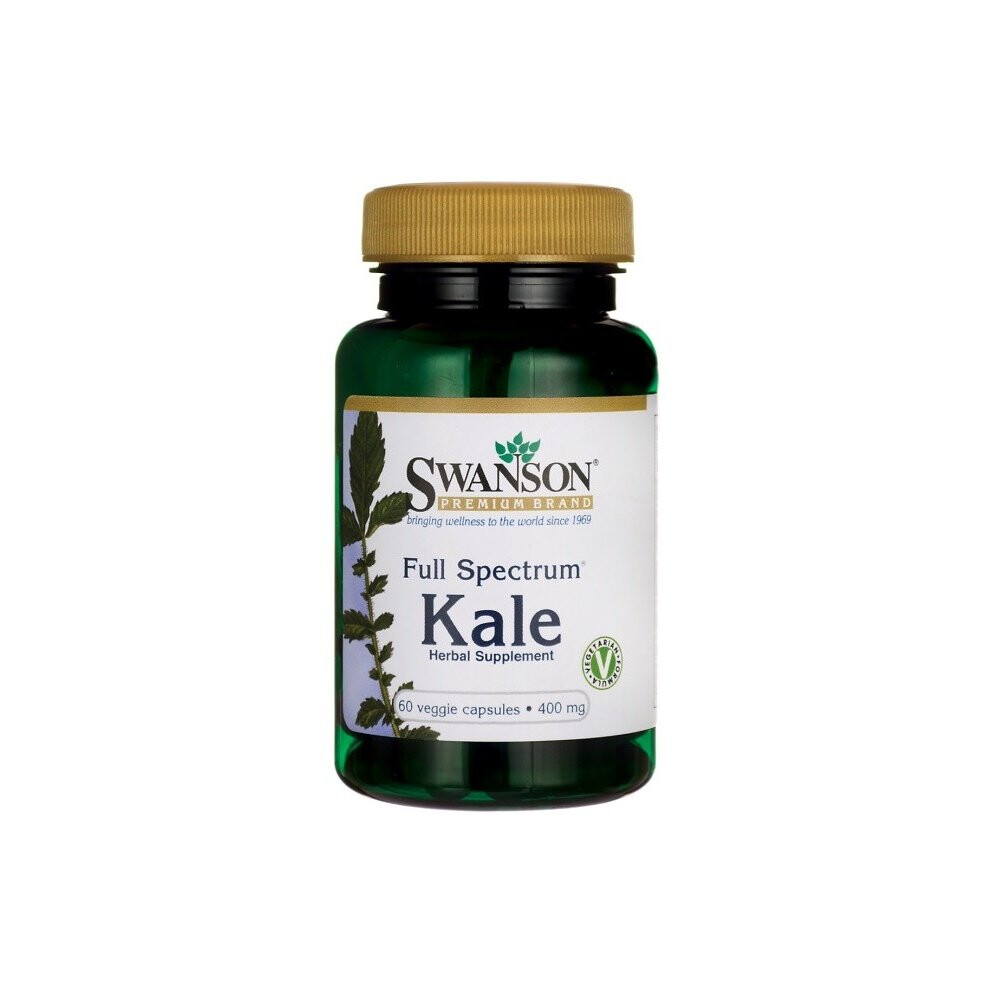 Swanson Full Spectrum Kale, 400Mg - 60 Vcaps