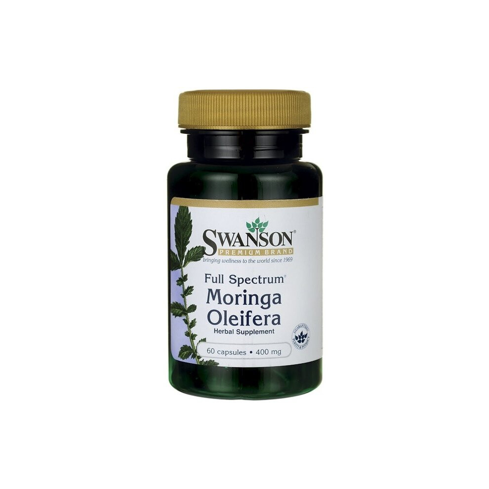 Swanson Full Spectrum Moringa Oleifera, 400Mg - 60 Caps