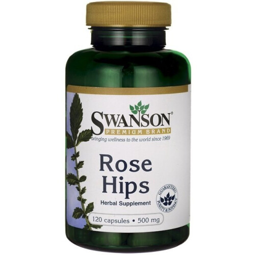 Swanson  Rose Hips, 500mg  - 120 caps
