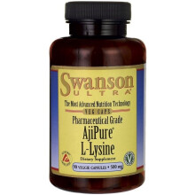Swanson, L-Lysine, 90 Capsules Végétales