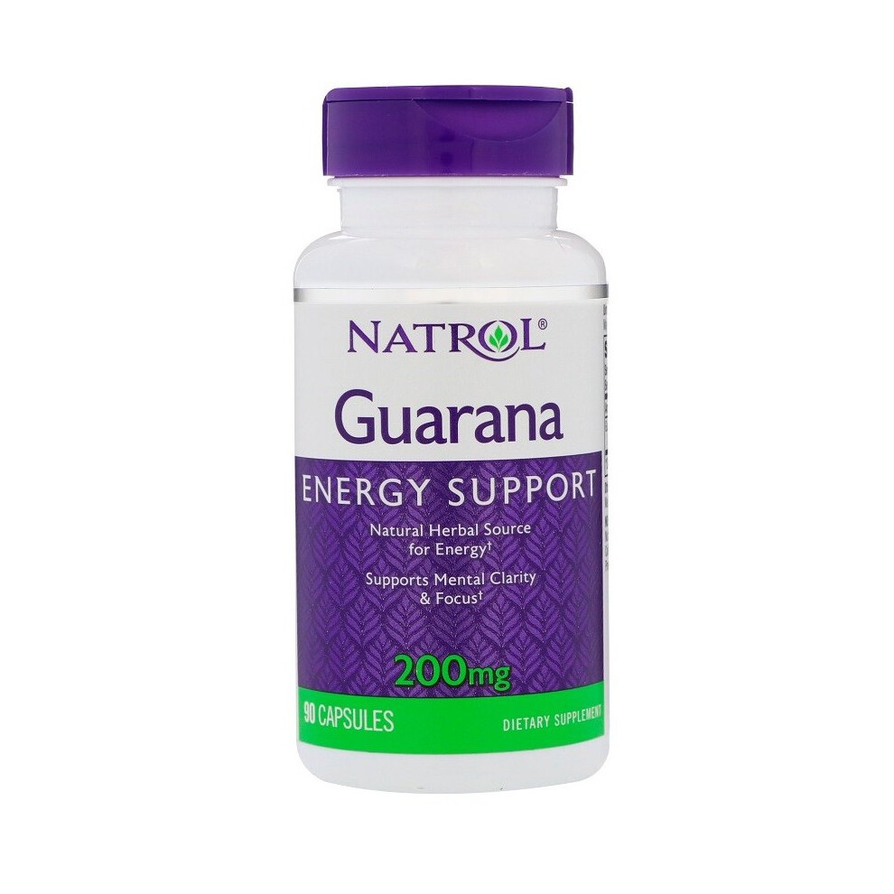 Natrol  Guarana, 200mg  - 90 caps