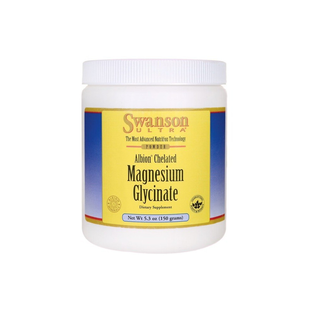 Swanson Albion Chelated Magnesium Glycinate Powder - 150G