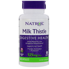 Natrol  Milk Thistle, 525mg - 60 caps