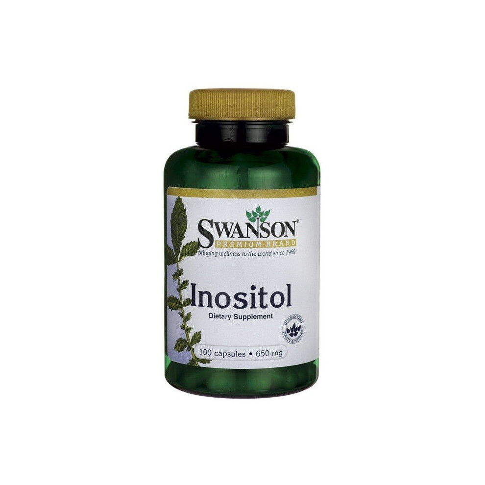 Photos - Vitamins & Minerals Swanson Inositol, 650mg - 100 caps 