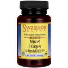Swanson, Aktiviertes B-Komplex, 60 Veggie-Kapseln