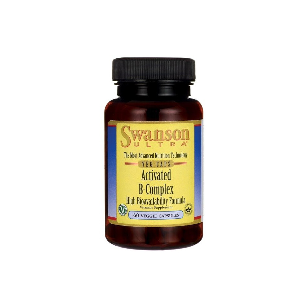 Photos - Vitamins & Minerals Swanson Activated B-Complex - 60 vcaps
