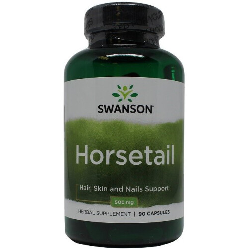 Swanson, Schachtelhalm, 500 mg, 90 Kapseln
