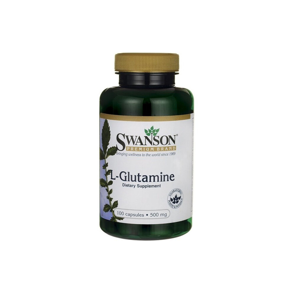 Swanson L-Glutamine, 500Mg - 100 Caps
