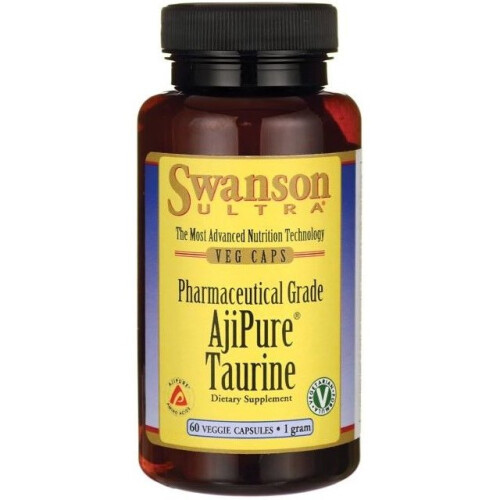 Swanson, Taurin, 1.000 mg, 60 Veggie-Kapseln