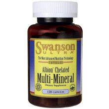 Albion Multi-Mineral mit Eisen 120 Kapseln Swanson Health Products