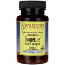Swanson Bioperine, 10mg - 60 caps