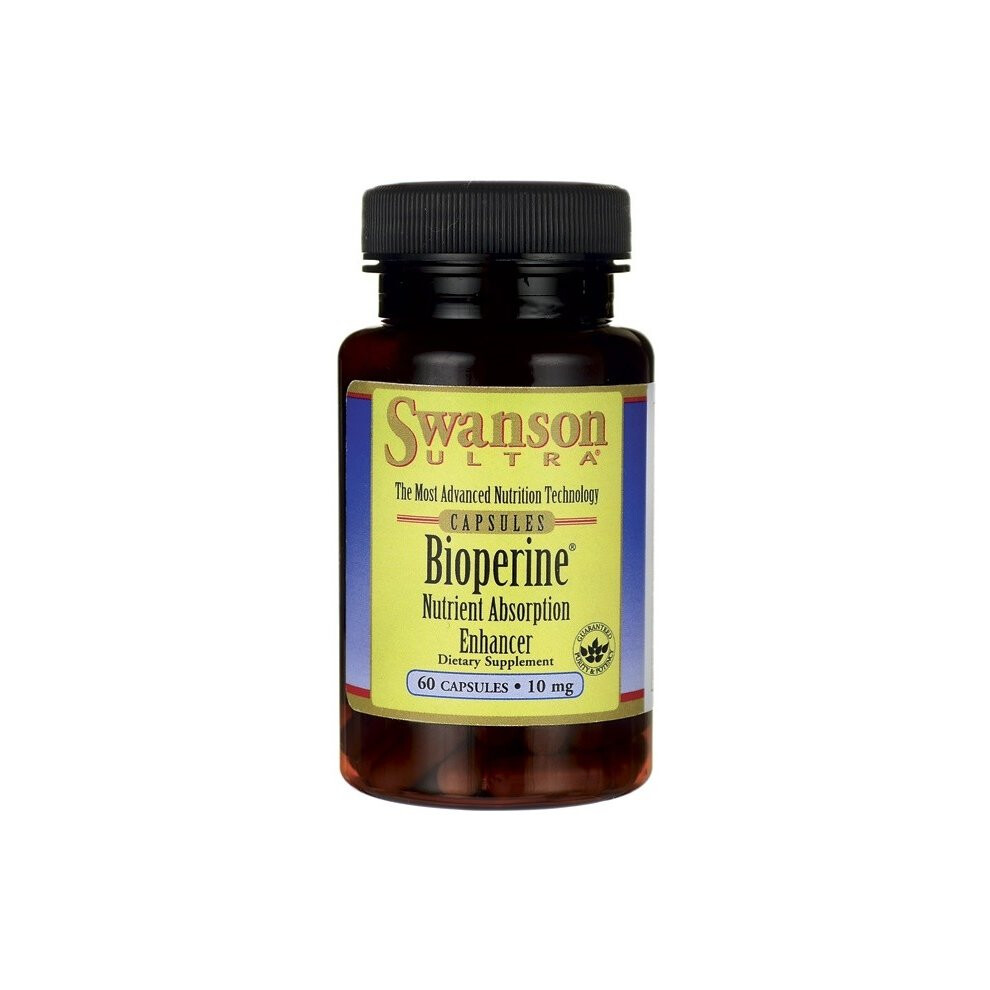 Photos - Vitamins & Minerals Swanson Bioperine, 10mg - 60 caps 