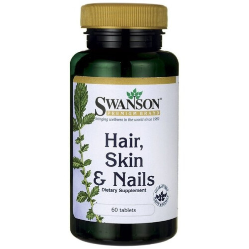 Swanson, Haar, Haut & Nägel, 60 Tabletten