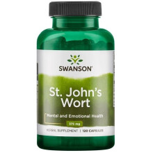 Erva de São João, 375mg, 120 cápsulas, Swanson