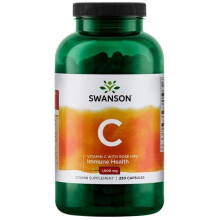 Vitamin C-1000 mit Hagebutten 250 Kapseln Swanson Health Products
