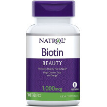 Natrol  Biotin, 1000mcg  - 100 tabs