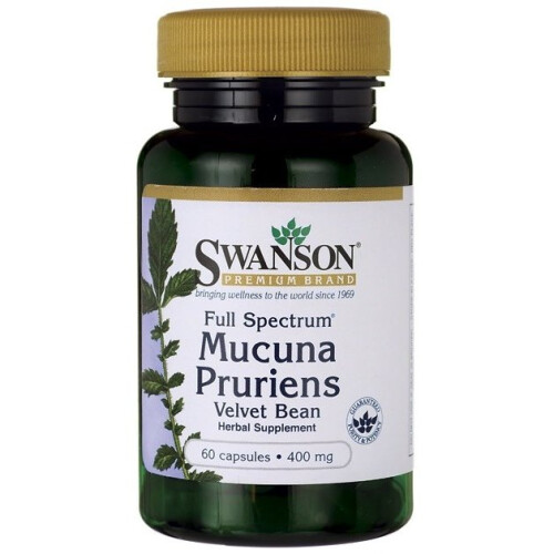 Swanson  Full Spectrum Mucuna Pruriens, 400mg  - 60 caps