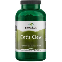 Swanson, Vollspektrum Katzenkralle, 500 mg, 250 Kapseln