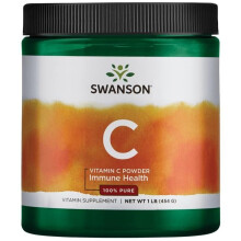 Swanson Vitamine C en poudre, 100% pure - 454g