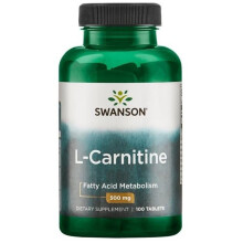 Swanson, L-Carnitine, 500 mg, 100 Comprimés